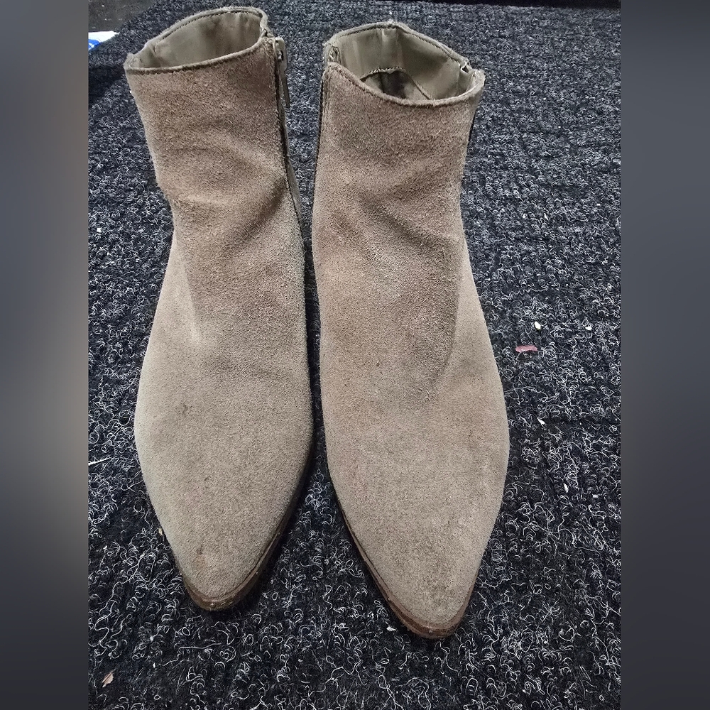 Suede Ankle Chelsea Boots